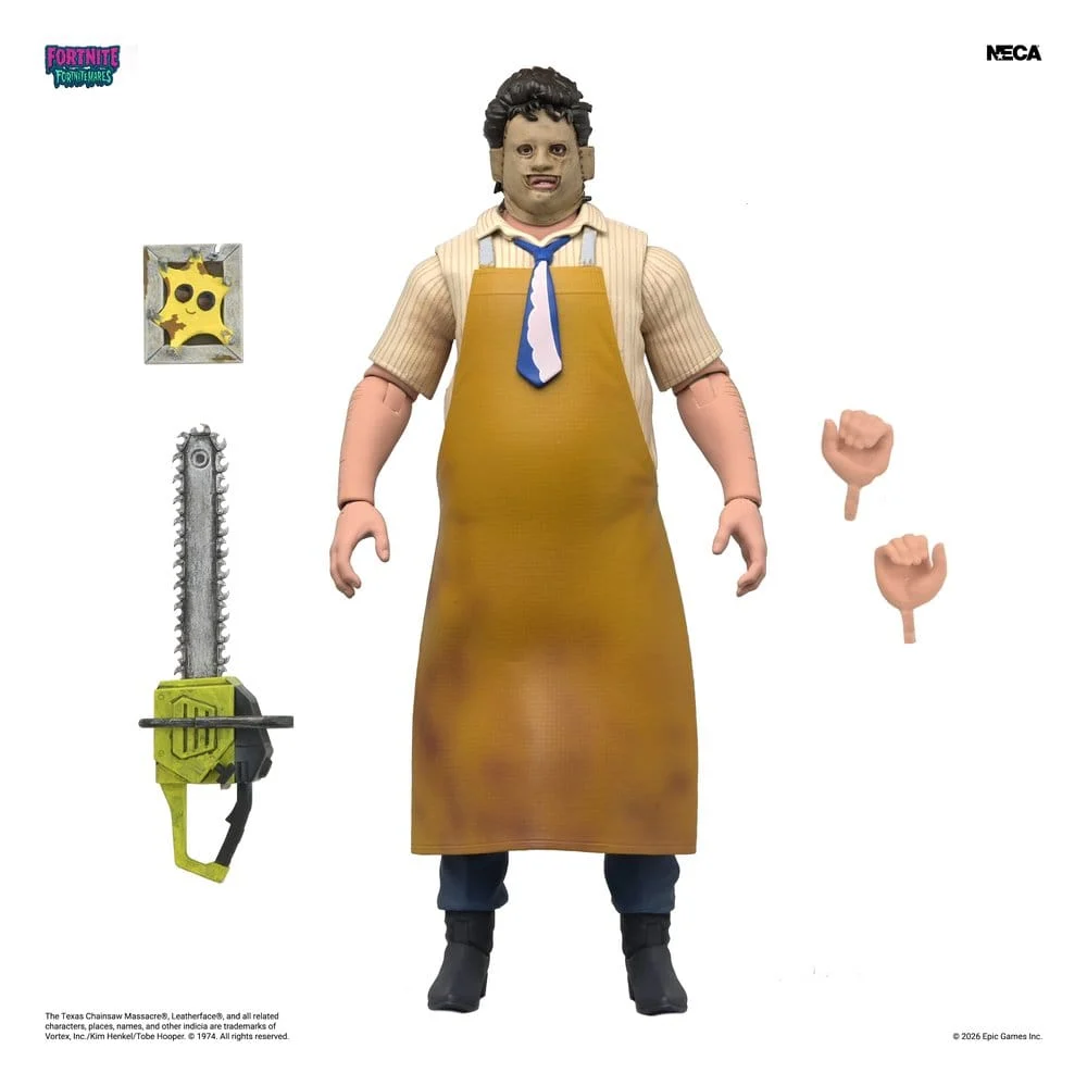 FORTNITE x TEXAS CHAINSAW MASSACRE - Fornitemares Leatherface 7" Neca Ultimate Figure