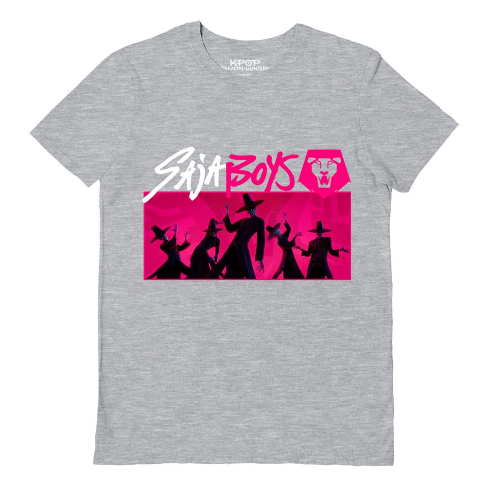 KPOP DEMON HUNTERS - Saja Boys Grey T-Shirt