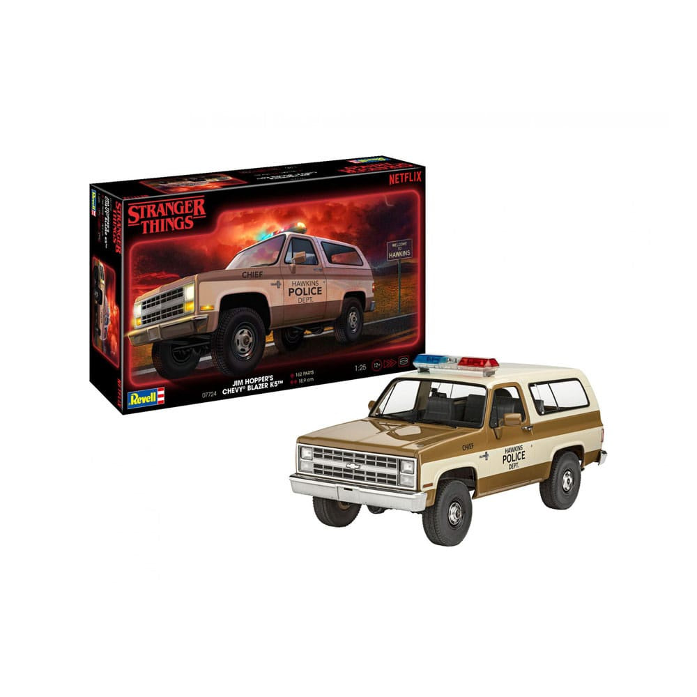 STRANGER THINGS - 1985 Chevrolet K5 Blazer 1/25 Model Kit