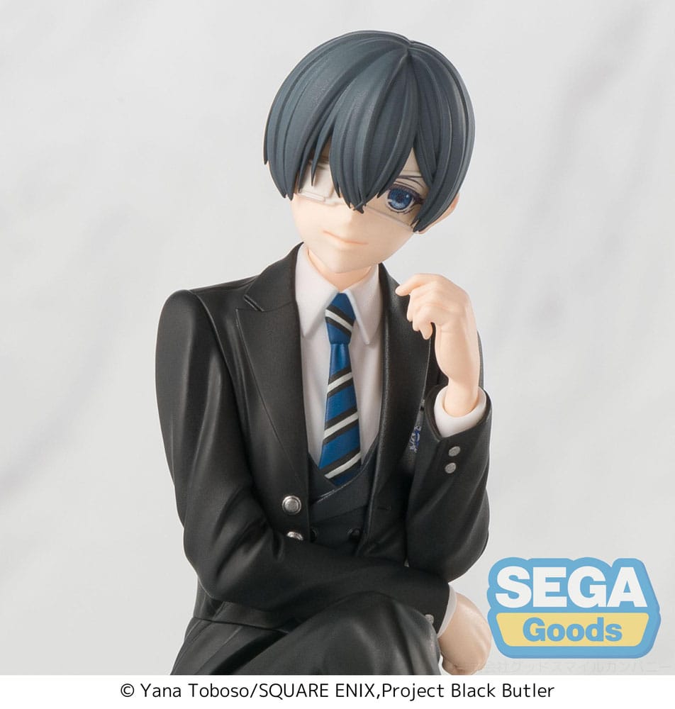 BLACK BUTLER - Ciel Phantomhive Boarding School Arc Perching Sega Goods Figure