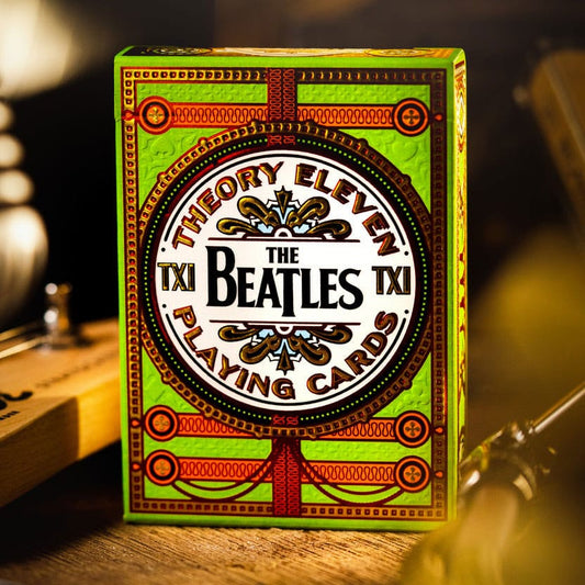 BEATLES - Green Version Playing Cards