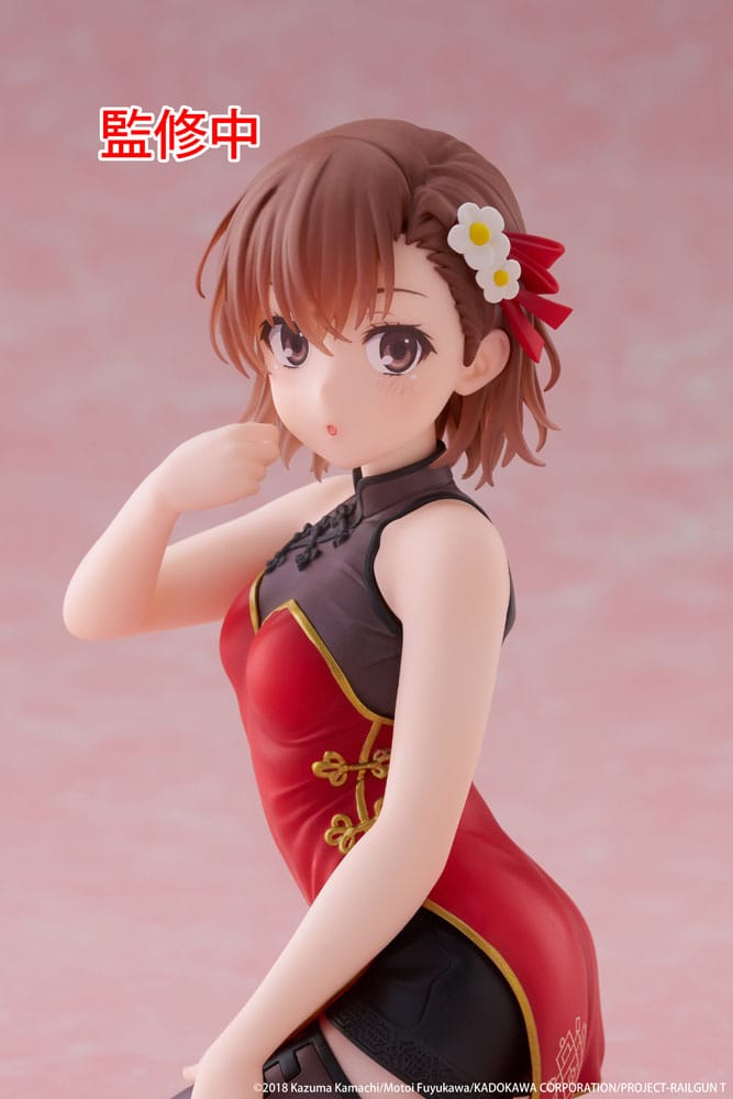 CERTAIN SCIENTIFIC RAILGUN - Mikoto Mikasa Chinese Dress Ver. Desktop Cute Taito Figure
