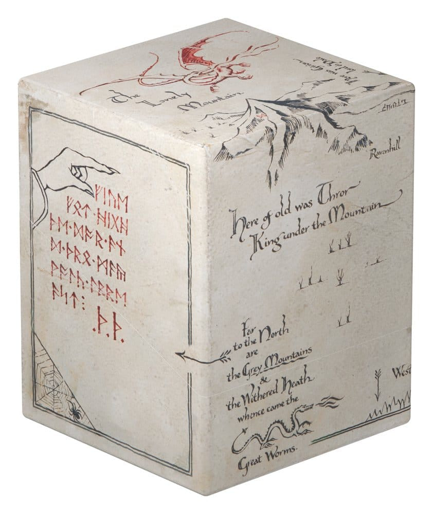 ULTIMATE GUARD - The Hobbit Thror's Map GITD Boulder 100+ Deck Box