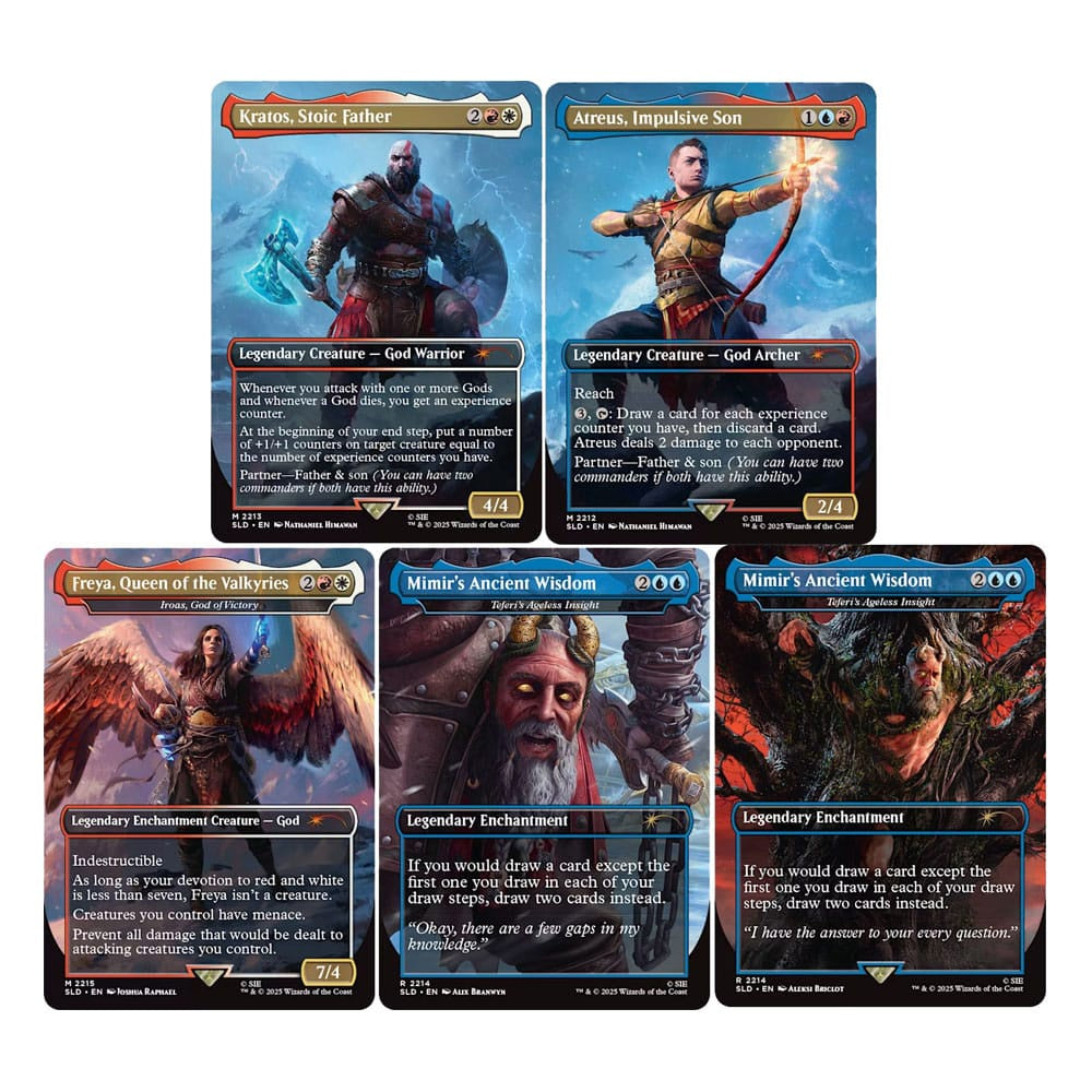 MAGIC THE GATHERING : SECRET LAIR X PLAYSTATION - God of War: Norse Set