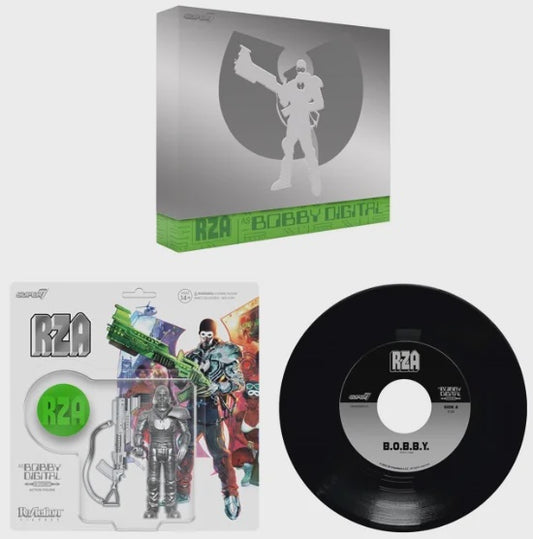 RZA - Bobby Digital ReAction Figure & 7" Vinyl Box set