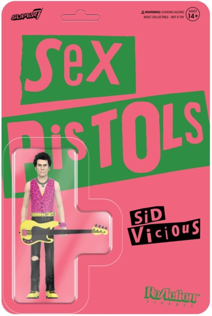 SEX PISTOLS - Sid Vicious Wave 2 ReAction Figure