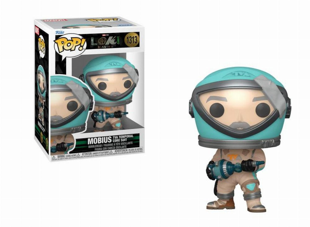 MARVEL : LOKI SEASON 2 - Mobius TVA Temporal Core Suit #1313 Funko Pop!