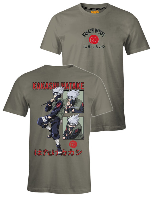 NARUTO - Shinobi Of Konohagakure Kaki T-Shirt