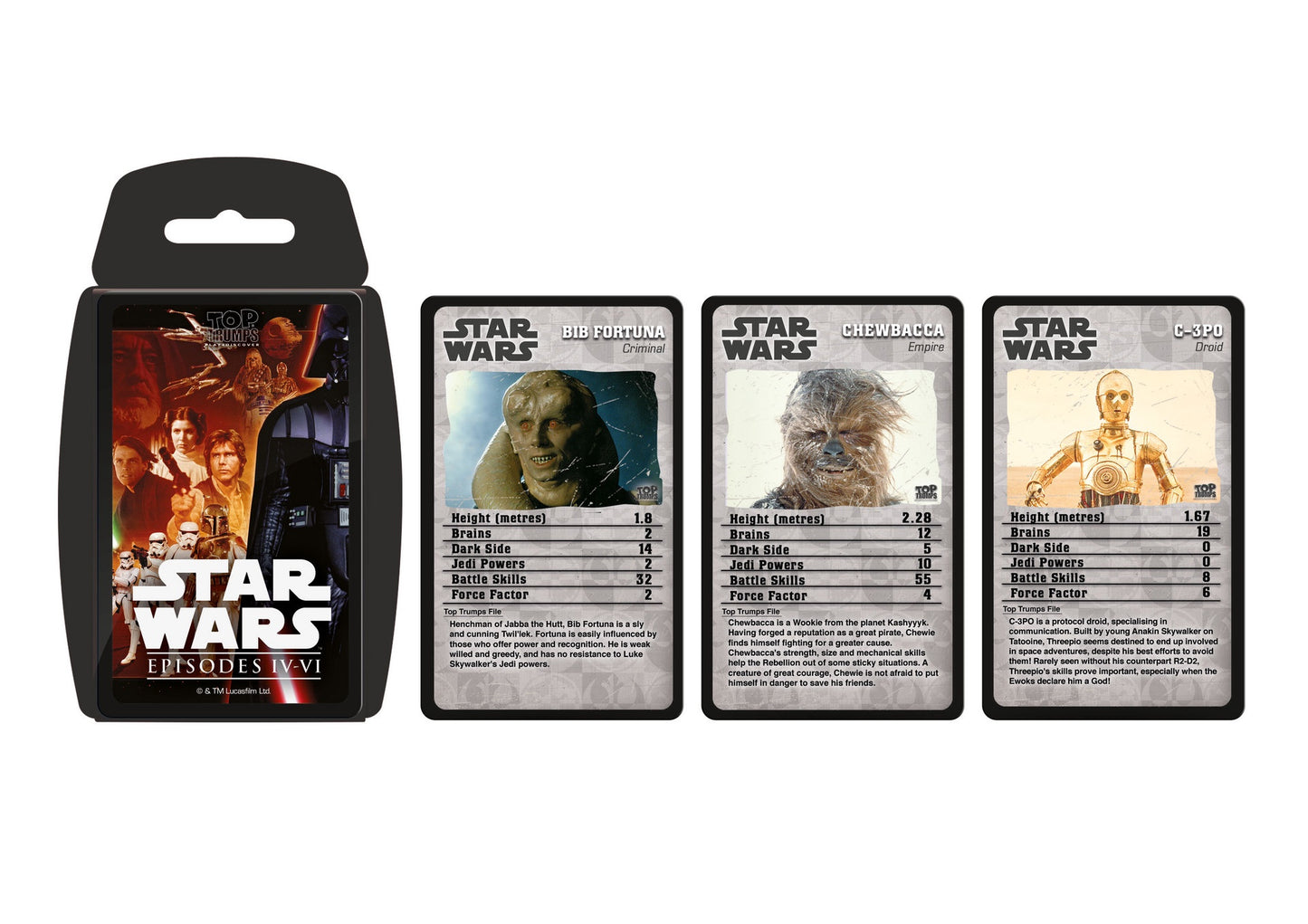 TOP TRUMPS - Star Wars Episode 4-6