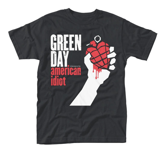 GREEN DAY - American Idiot Black T-Shirt