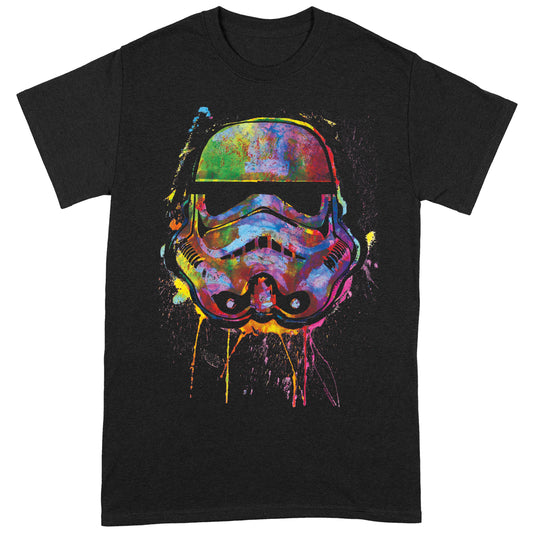 STAR WARS - Paint Splats Helmet T-Shirt