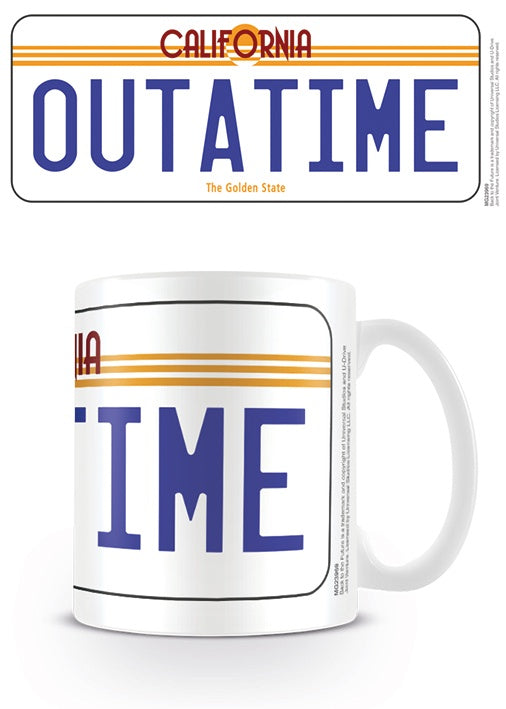 BACK TO THE FUTURE - License Plate Mug MG23969