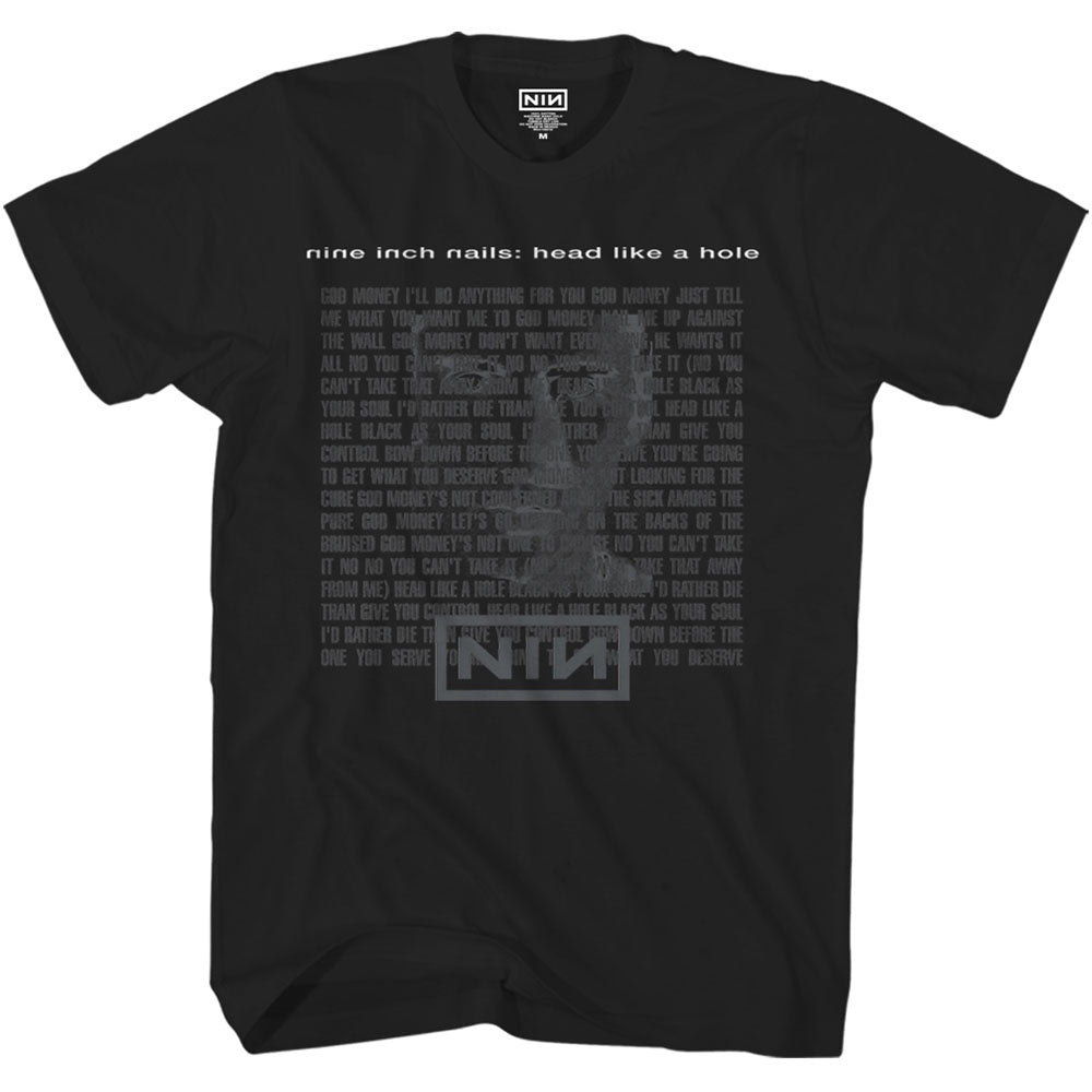 NINE INCH NAILS - Head Like A Hole T-Shirt