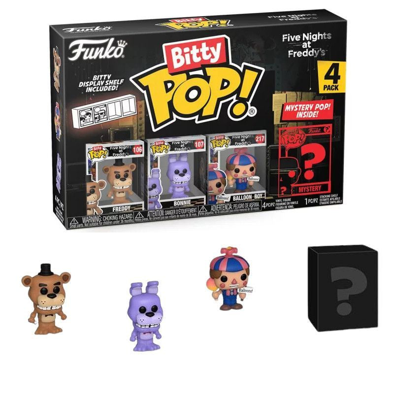 FIVE NIGHTS AT FREDDY'S - Freddy Funko Bitty Pop! 4 Pack