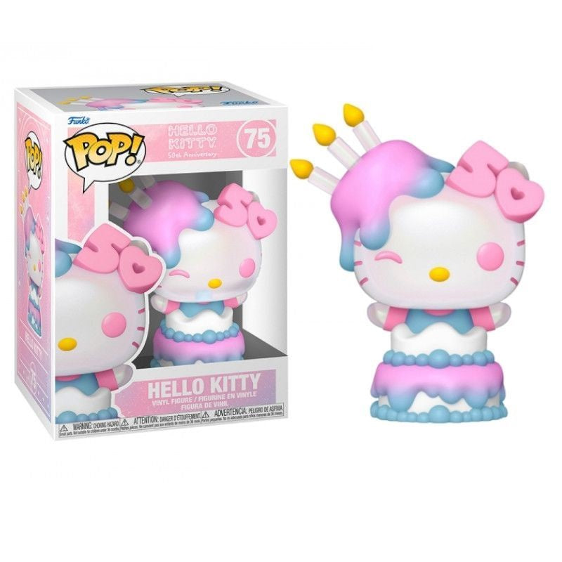 HELLO KITTY 50TH ANNIVERSARY - Hello Kitty In Cake #75 Funko Pop!
