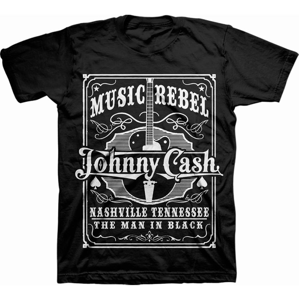 JOHNNY CASH Music Rebel T-Shirt – Cool-Merch