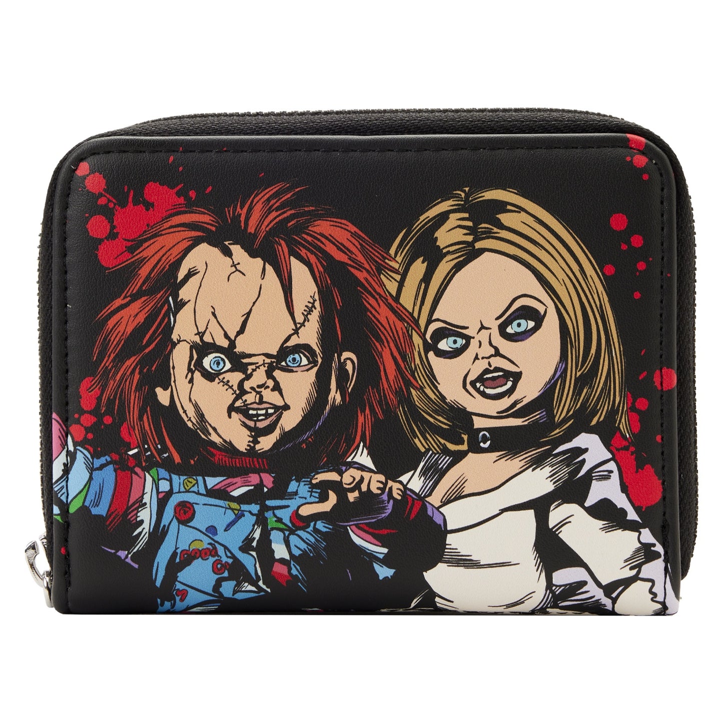 LOUNGEFLY : BRIDE OF CHUCKY - Happy Couple Zip Purse