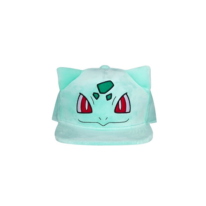 POKEMON - Bulbasaur Plush Snapback Cap