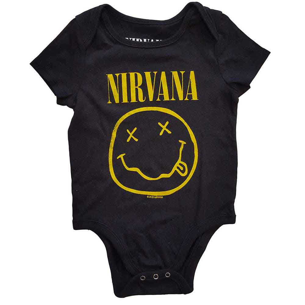 NIRVANA - Smiley Baby Grow