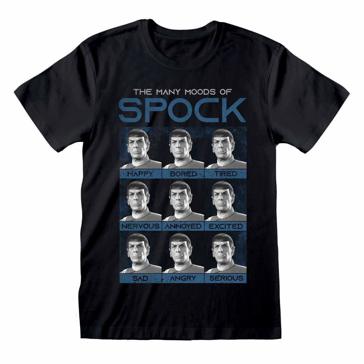 STAR TREK - Many Moods Of Spock T-Shirt