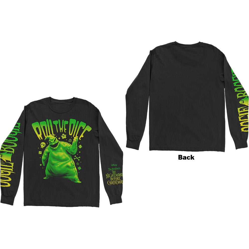 NIGHTMARE BEFORE CHRISTMAS - Oogie Boogie Roll The Dice Long Sleeve