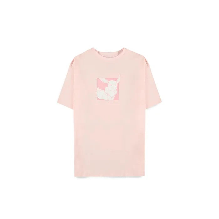 POKEMON - Eeveelutions Oversized Pink T-Shirt