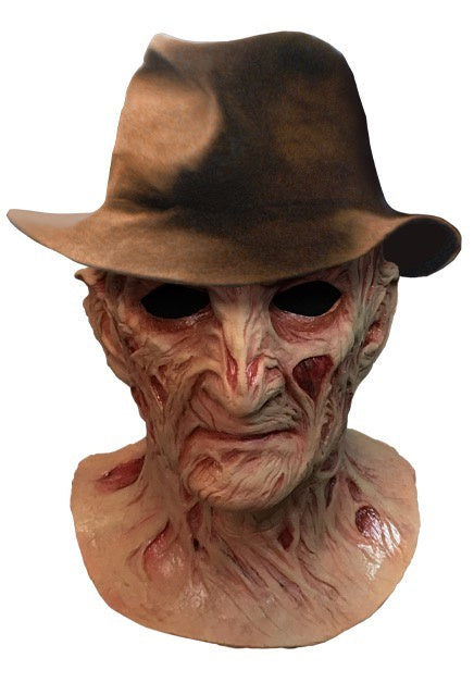 NIGHTMARE ON ELM STREET - Deluxe Freddy Latex Mask Part 4 With Hat
