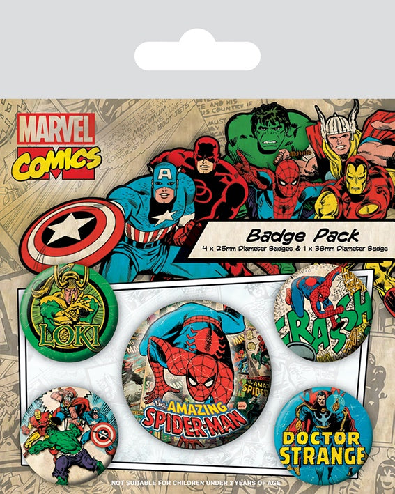 MARVEL: SPIDER-MAN - Badge Pack