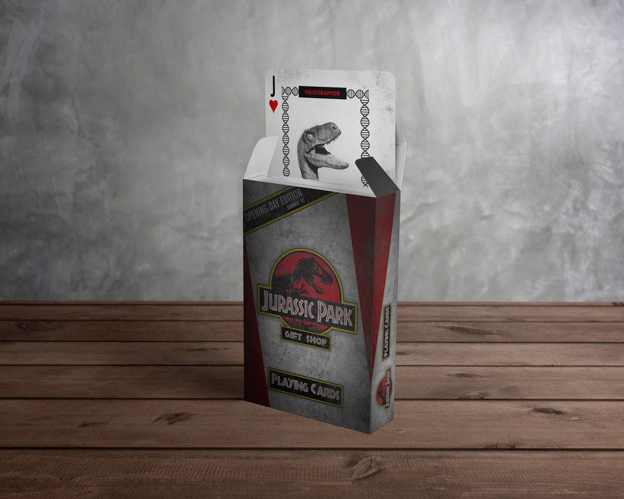 JURASSIC PARK - Gift Shop Playing Cards
