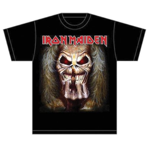 IRON MAIDEN - Eddie Candle Finger T-Shirt