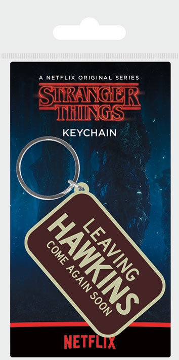 STRANGER THINGS - Leaving Hawkins Keyring