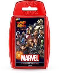 TOP TRUMPS - Marvel Cinematic Universe 30 Icons