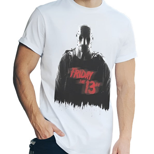 FRIDAY THE 13TH - Jason & Red Logo T-Shirt