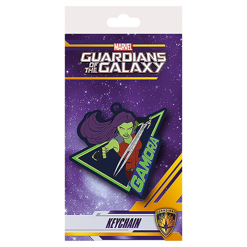 MARVEL : GUARDIANS OF THE GALAXY - Gamora Rubber Keyring