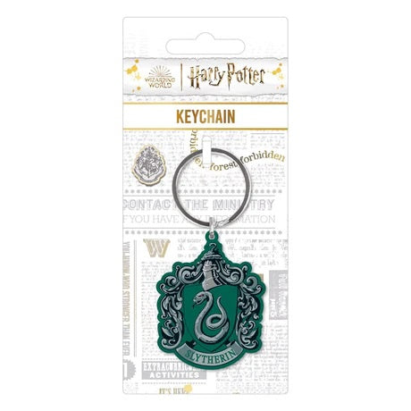 HARRY POTTER - Slytherin Crest Metal Keychain