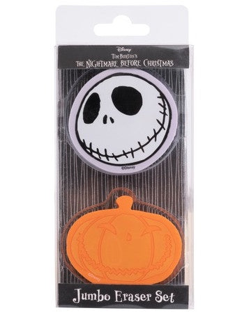 NIGHTMARE BEFORE CHRISTMAS - Jumbo Eraser Set