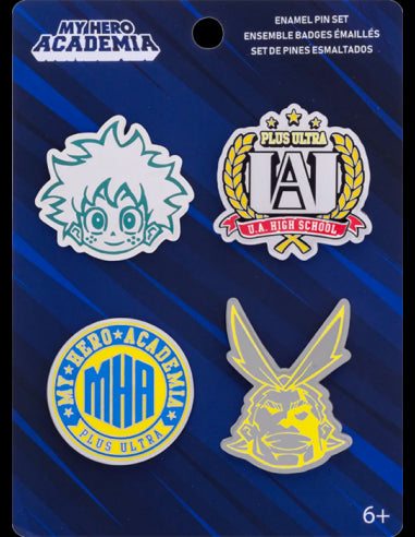 MY HERO ACADEMIA - U.A. High Funko 4 Pack Pin Set