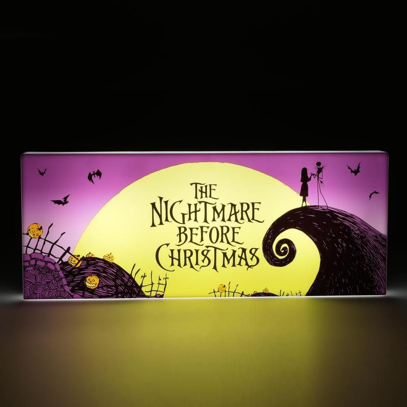 NIGHTMARE BEFORE CHRISTMAS - Logo Box Light