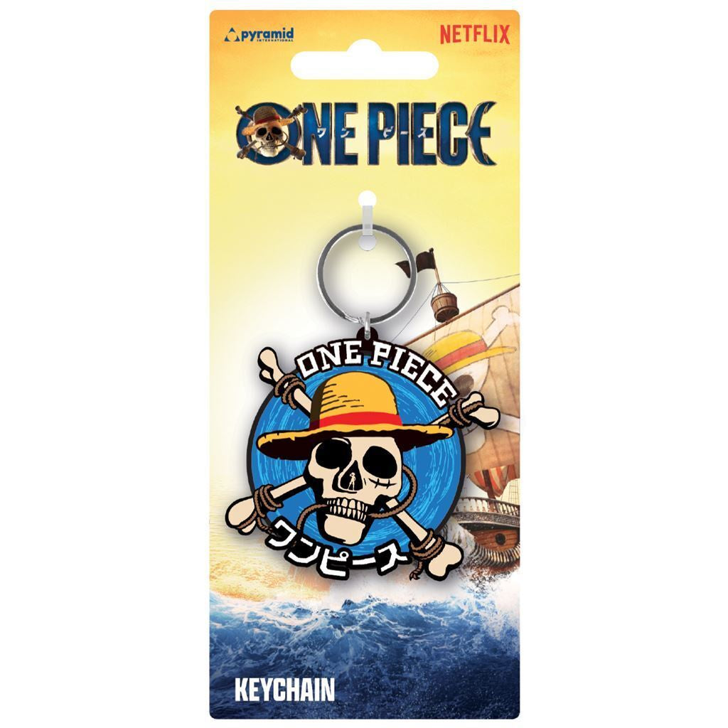 ONE PIECE - Straw Hat Rubber Keyring