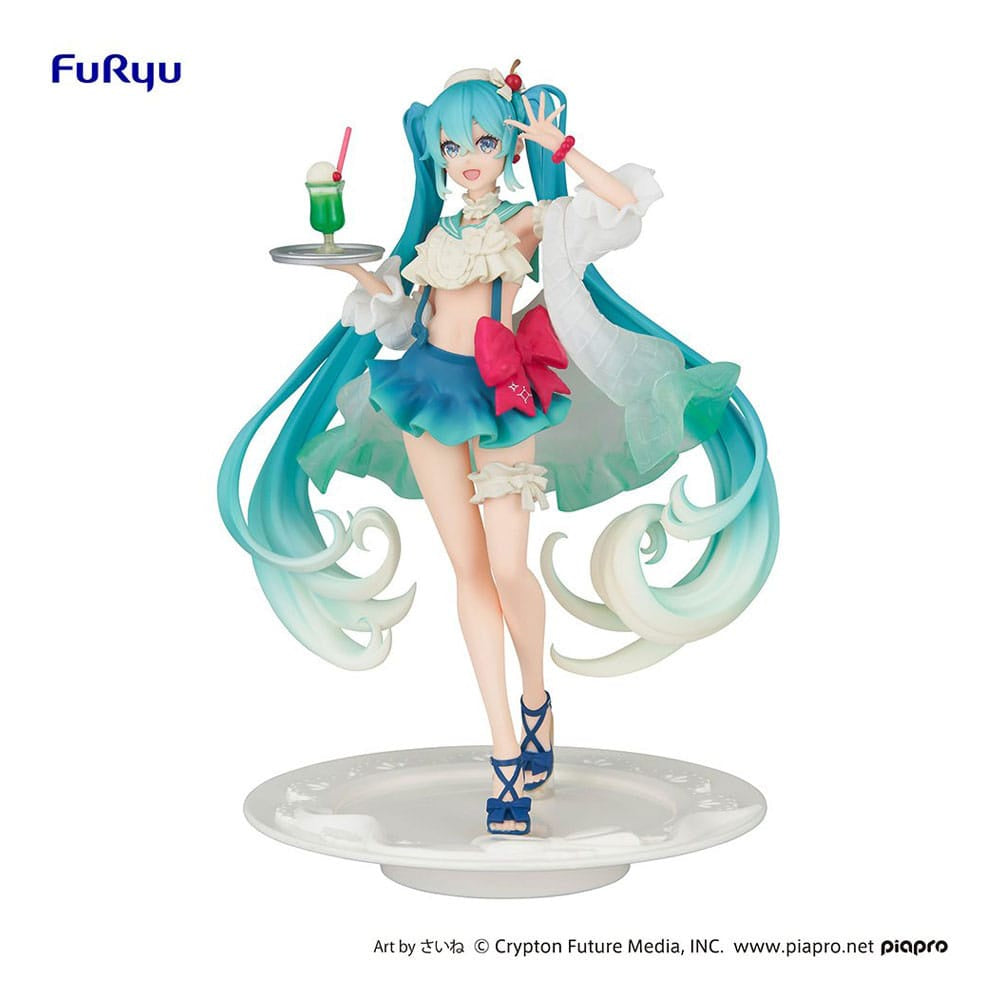 HATSUNE MIKU - Melon Soda Float SweetSweets Series Furyu Figure