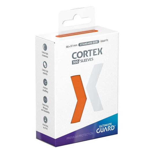 ULTIMATE GUARD - Cortex Sleeves Standard Size Orange (100)