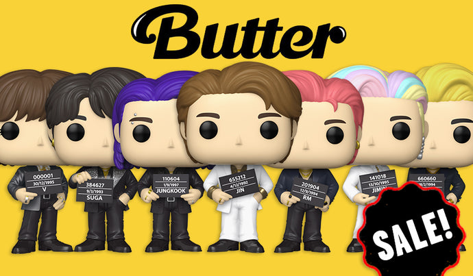 Get Ready to Butter Up Your Collection with BTS Funko Pops!