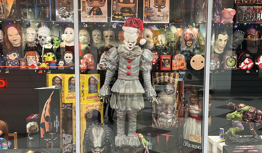 The Cool Merch Southampton Christmas window display!