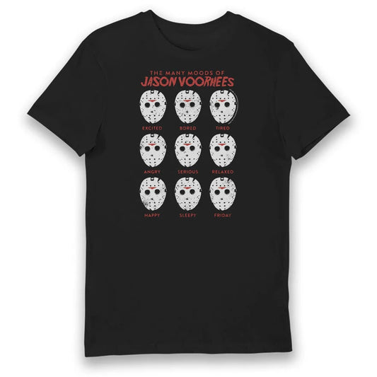 FRIDAY THE 13TH - Many Moods of Jason Voorhees T-Shirt