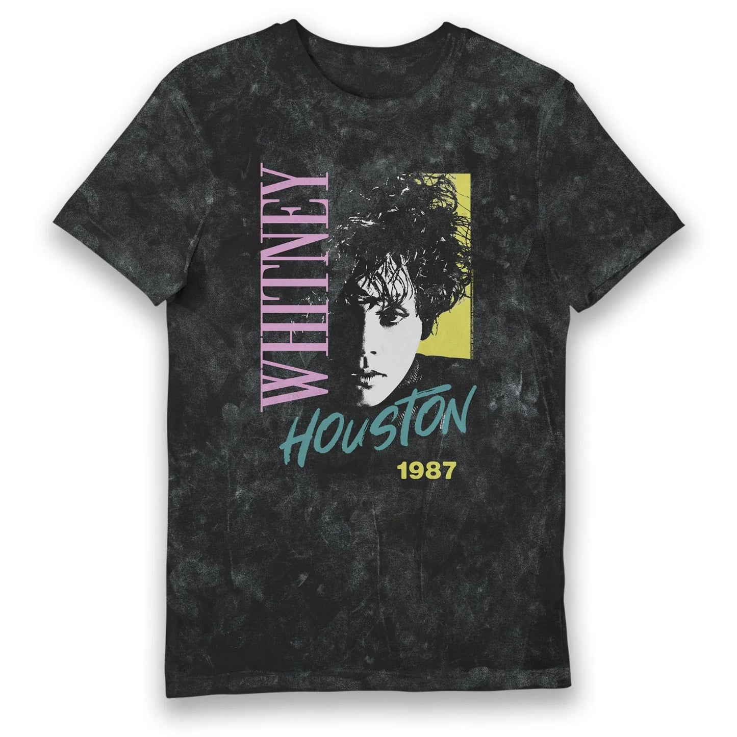WHITNEY HOUSTON - Bright 1987 T-Shirt