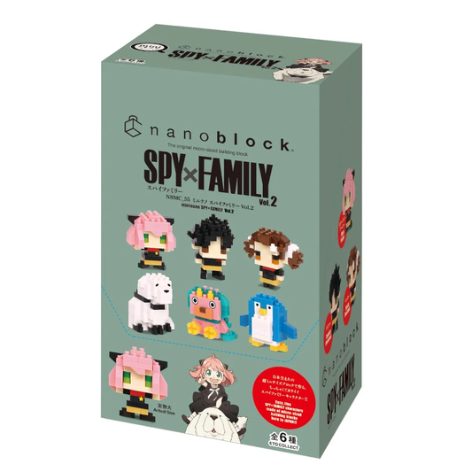 SPY X FAMILY - Vol. 2 Mini Nano Blind Box Nanoblock