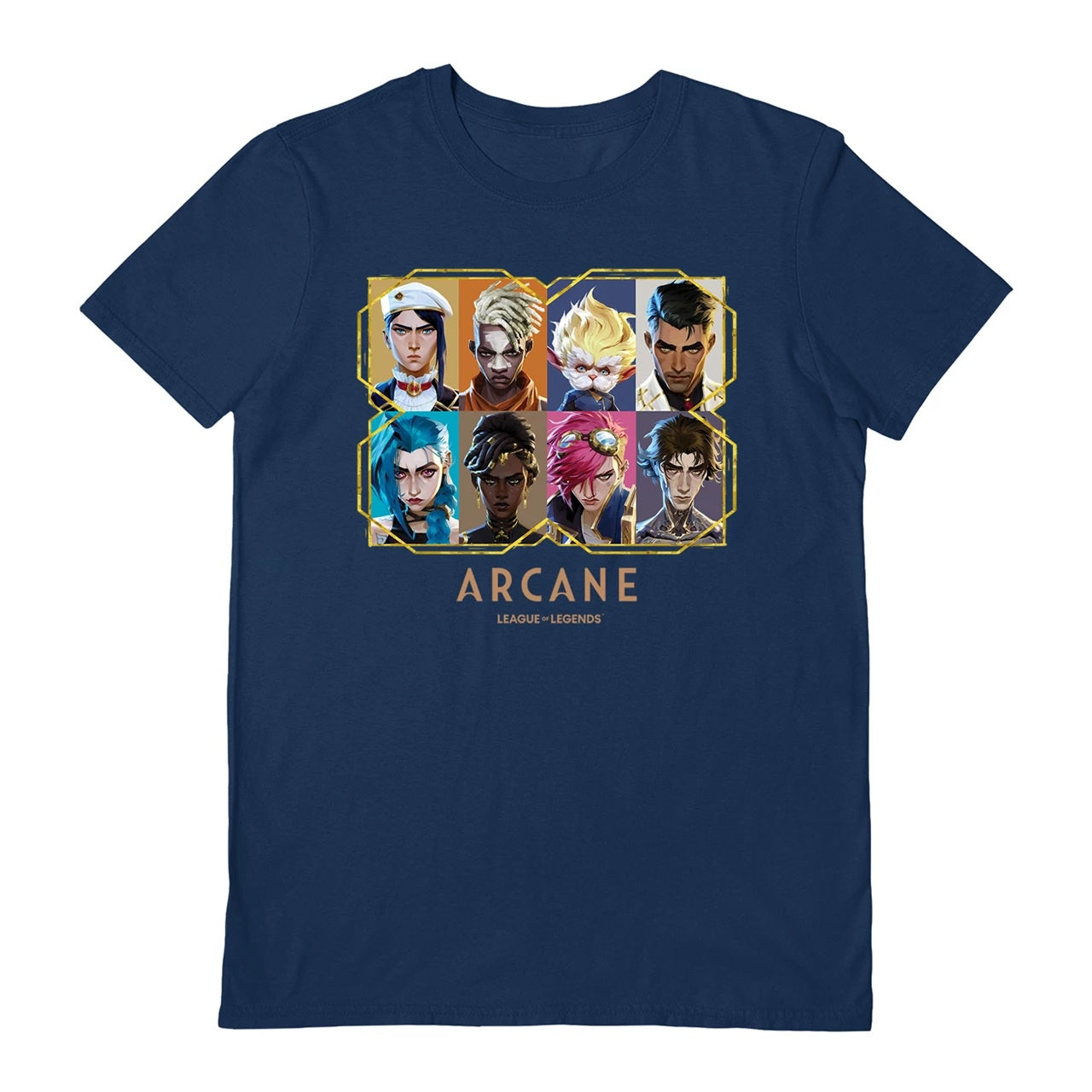 ARCANE - Key Cast Navy T-Shirt