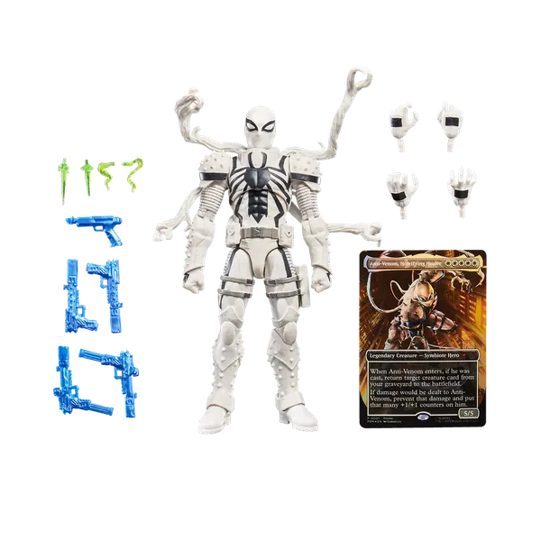 MARVEL : SPIDER-MAN X MAGIC THE GATHERING - Agent Anti-Venom Marvel Legends Hasbro Exclusive Action Figure
