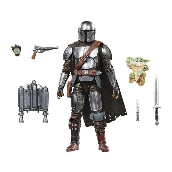 STAR WARS : MANDALORIAN & GROGU - Mandalorian & Grogu Black Series Action Figure