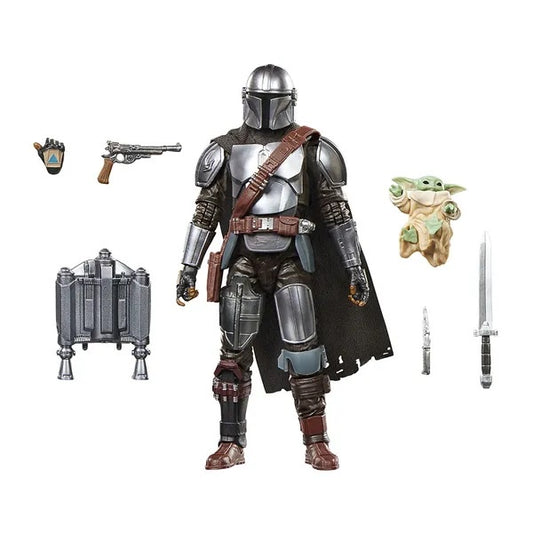 STAR WARS : MANDALORIAN & GROGU - Mandalorian & Grogu Black Series Action Figure